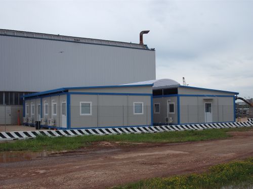 Uffici aziendali ditta Berengo, Porto Marghera (VE) completi di sala ristoro e spogliatoio